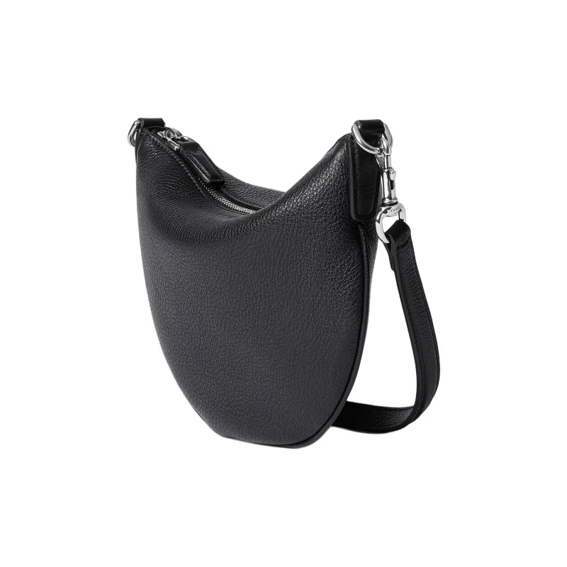 GUCCI Grain Leather Shoulder Bag Mini Men's Black-1