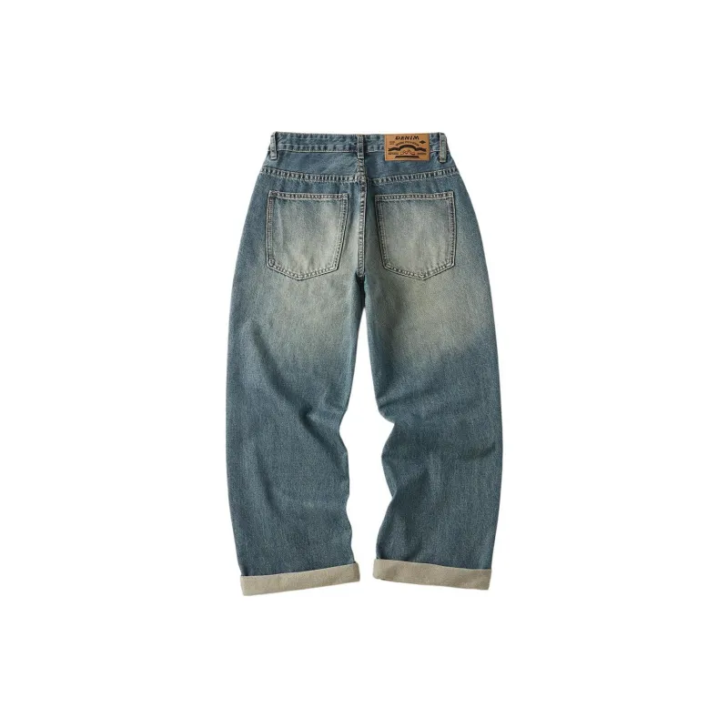 JASONWOOD Cowboy On The Run Jeans Unisex Blue-1