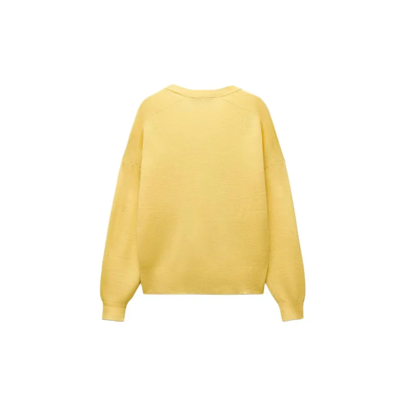 ZARA Knitwear Women's Yellow-1