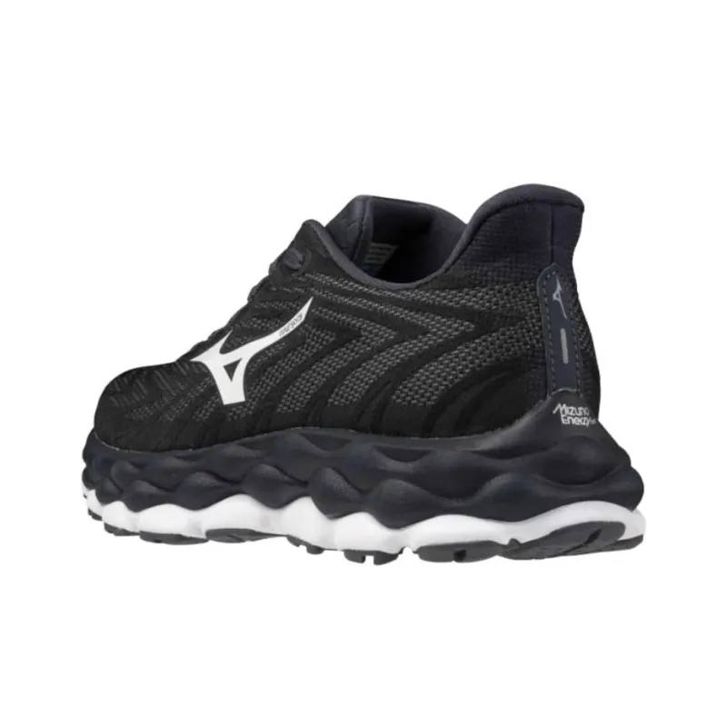 Mizuno Women's Wave Sky 8 'Black White India Ink' Women's-4