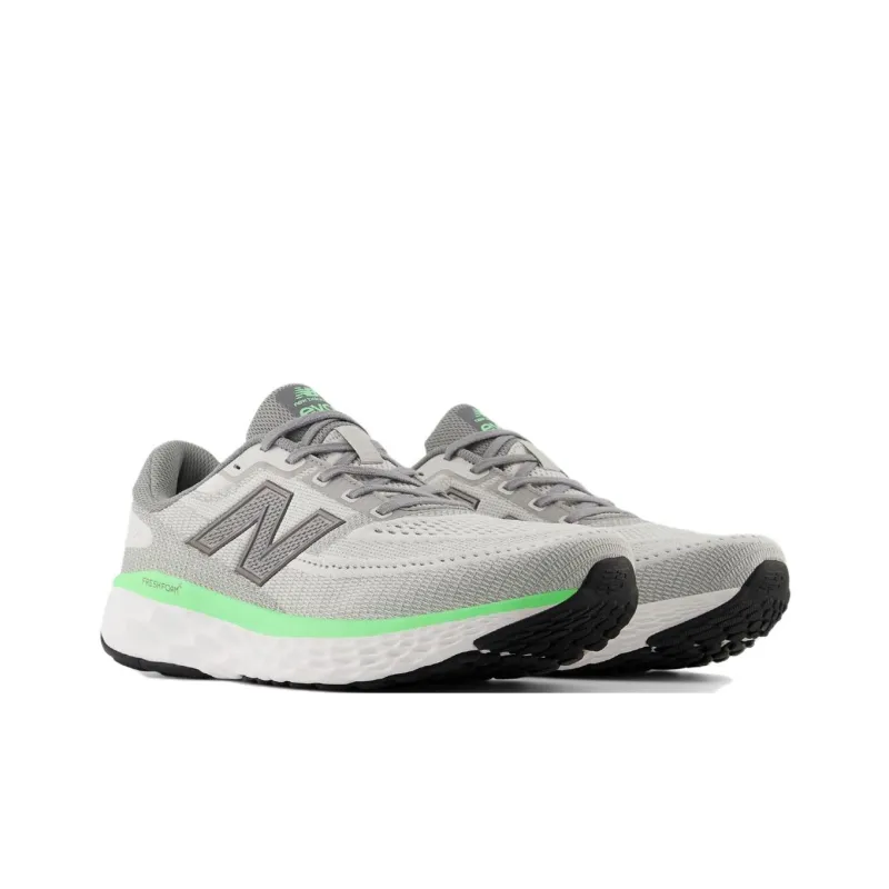 New Balance Fresh Foam X EVOZ V4 Anti Slip Wear Resistant Low Top Running Shoes Men's Gray 2E Width-3