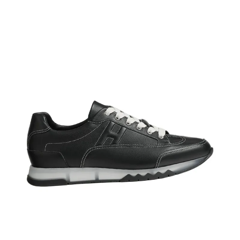 HERMES Trail Low Top Casual Shoes Men's Black-1