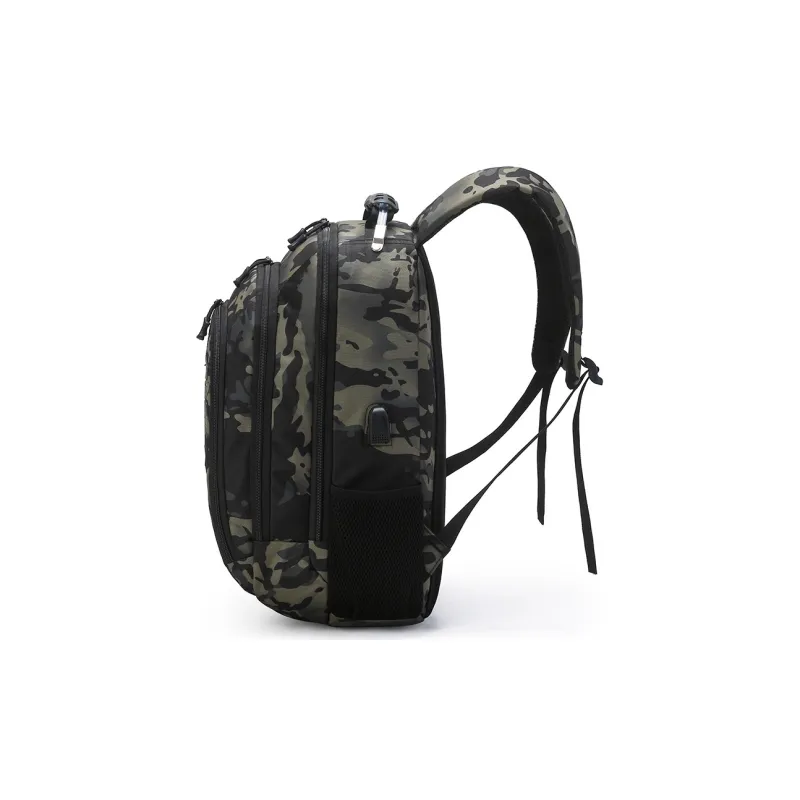 AUNG Polyester Backpack Unisex Multicolor-6