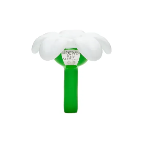 LOEWE 925 Sterling Silver Enamel Pendants Men's White