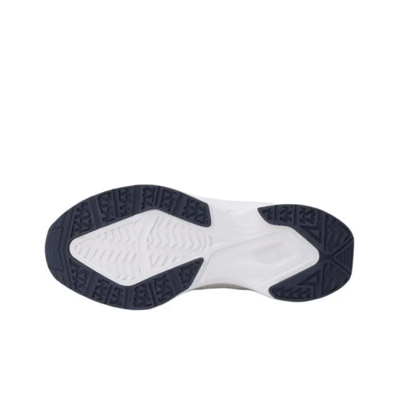 DESCENTE Anti Slip Wear Resistant Low Top Casual Shoes Unisex White-4