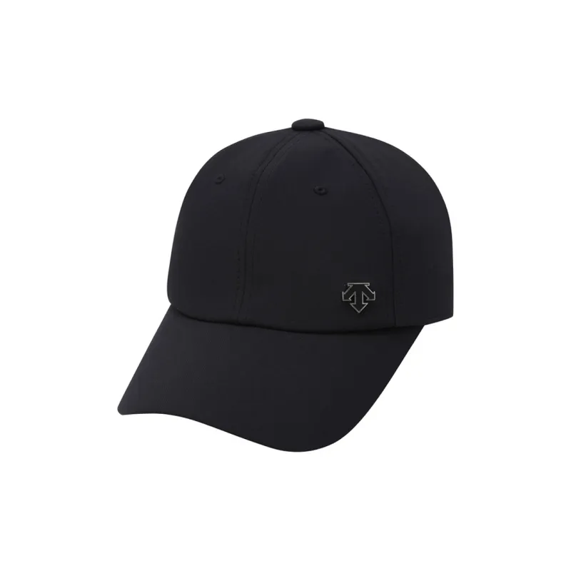 DESCENTE Polyester Polyurethane Nylon Baseball Caps Women's Black-0