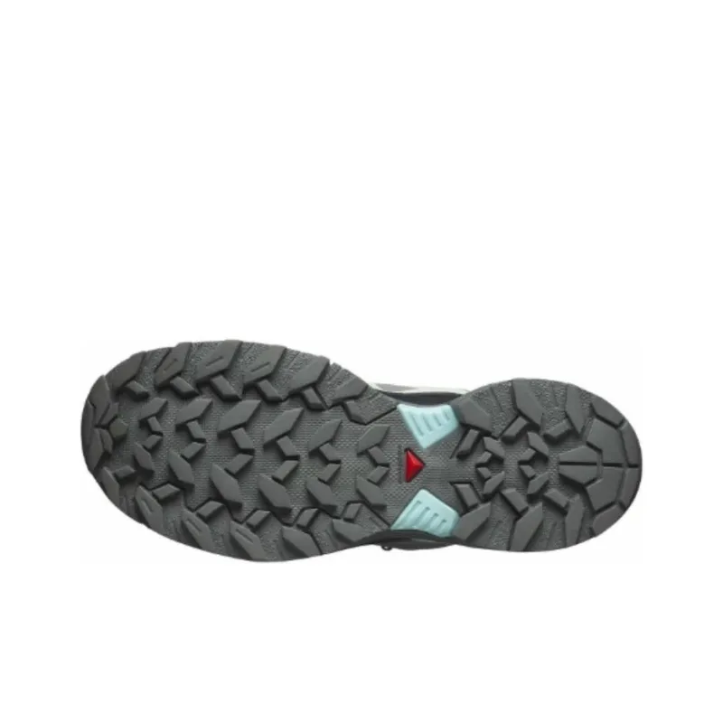 SALOMON X ULTRA 360 Anti Slip Wear Resistant Low Top Hiking Shoes Women's Green Gray-4
