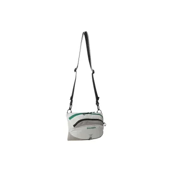 SALOMON Nylon Crossbody Bag Unisex White