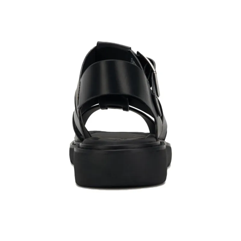 CKJ CALVIN KLEIN JEANS Roman Sandals Women's Black-4