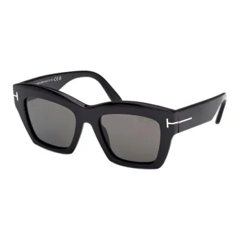 TOM FORD Luna Square Frame Sunglasses