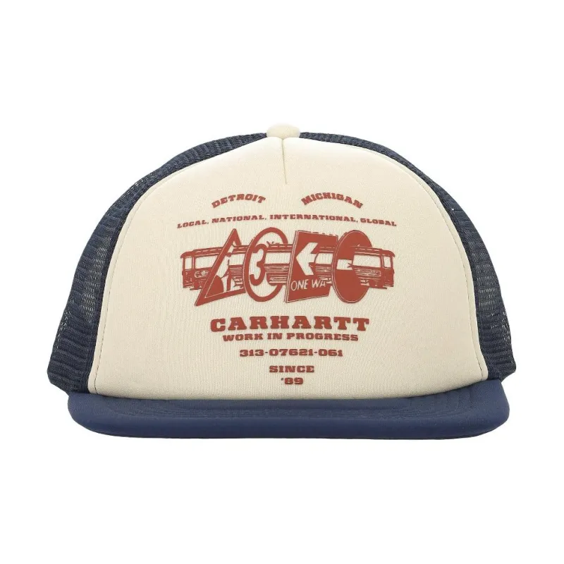 Carhartt WIP Polyester Baseball Caps Men's Blue-1
