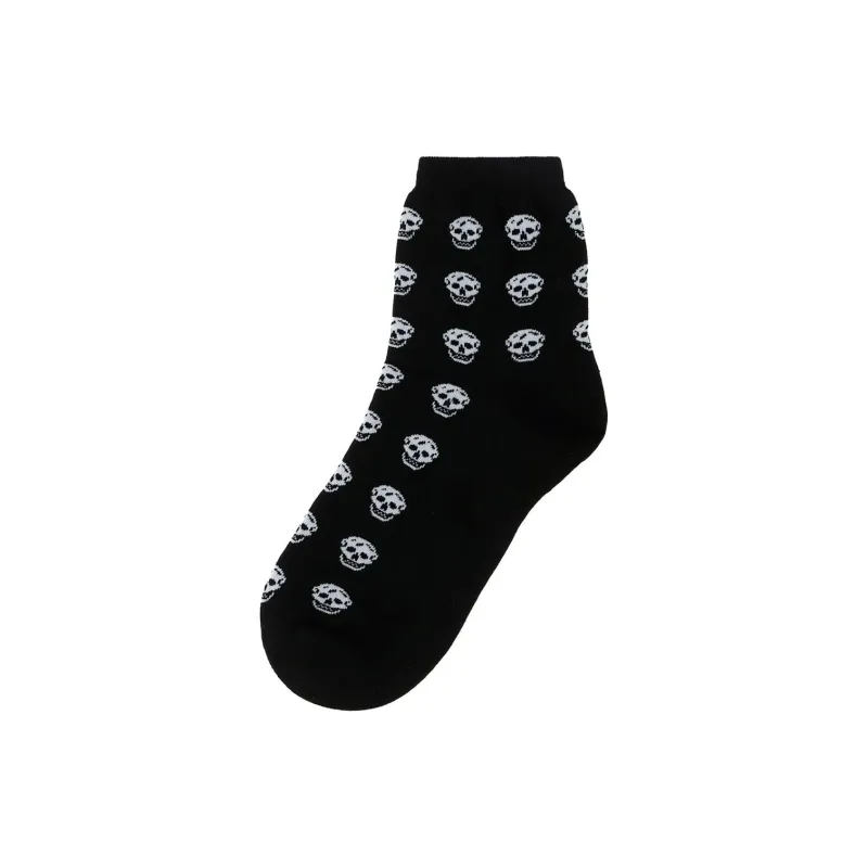 Alexander McQueen Logo Intarsia Crew Socks-1