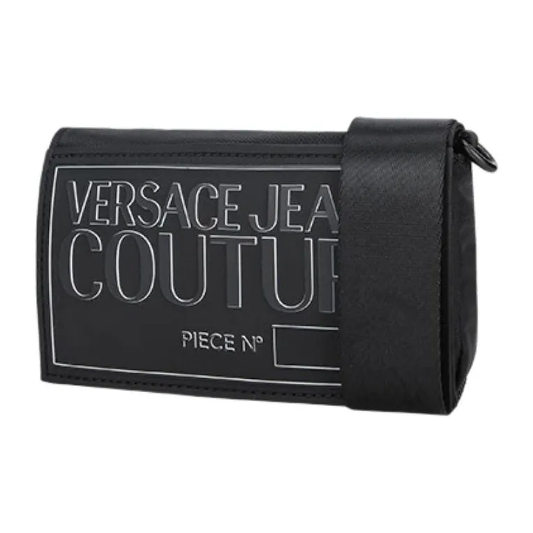 FANSIZHE Jeans Couture Fabric Envelope Bag Crossbody Bag Shoulder Bag Men's Black-1