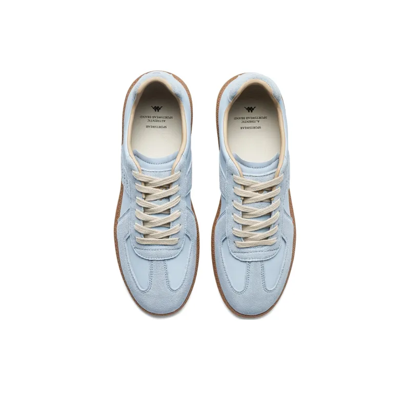 Kappa Back to Back Anti Slip Wear Resistant Low Top Skateboard Shoes Unisex Blue Gray-3