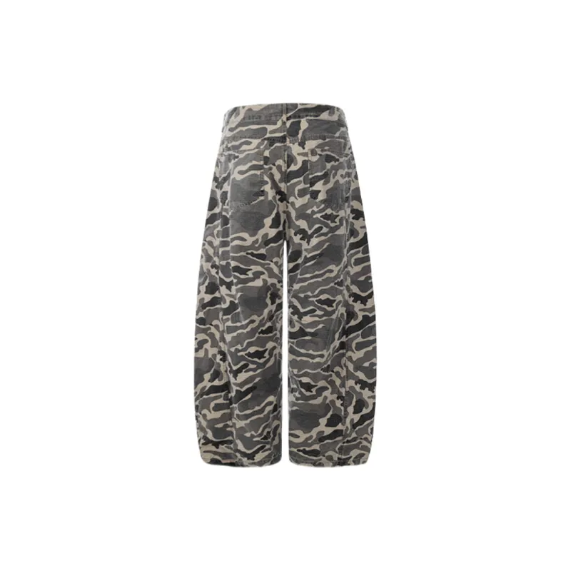 Vine Color Jeans Unisex Camouflage-1