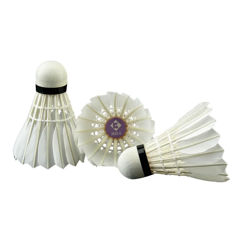 KUMPOO Challenger Collection 12 Pack Goose Feather Humped Goose Feather Professional Shuttlecocks-3