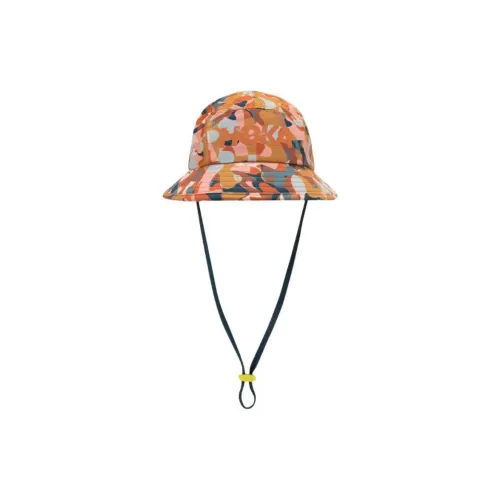 HOKA ONE ONE Polyester Bucket Hats Unisex Orange