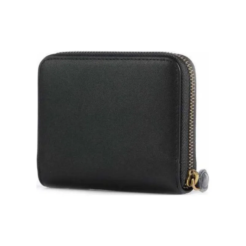 PINKO Cow Leather Wallet Women's Black-4