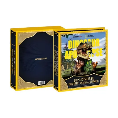 KAKAWOW 2023 DIVERSE National Geographic, Dinosaur Apocalypse, Card Album Card Accessories 1 Volume