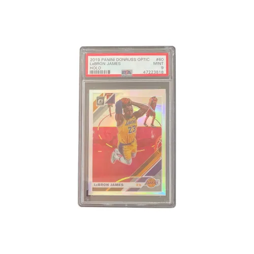 PANINI 2019 20 Durex OP LeBron James Lakers, Little Emperor, LeBron, James, Silver Fold PSA 9 Grade Graded Cards 1 Pc