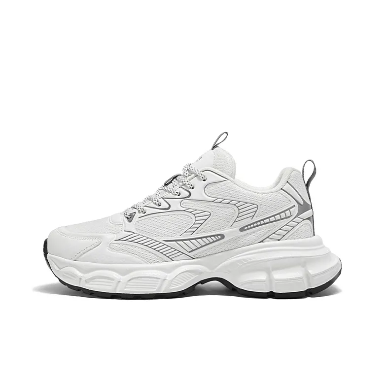 AGSDON Lightweight Height Increasing Thermal Low Top Chunky Sneakers Men's-28