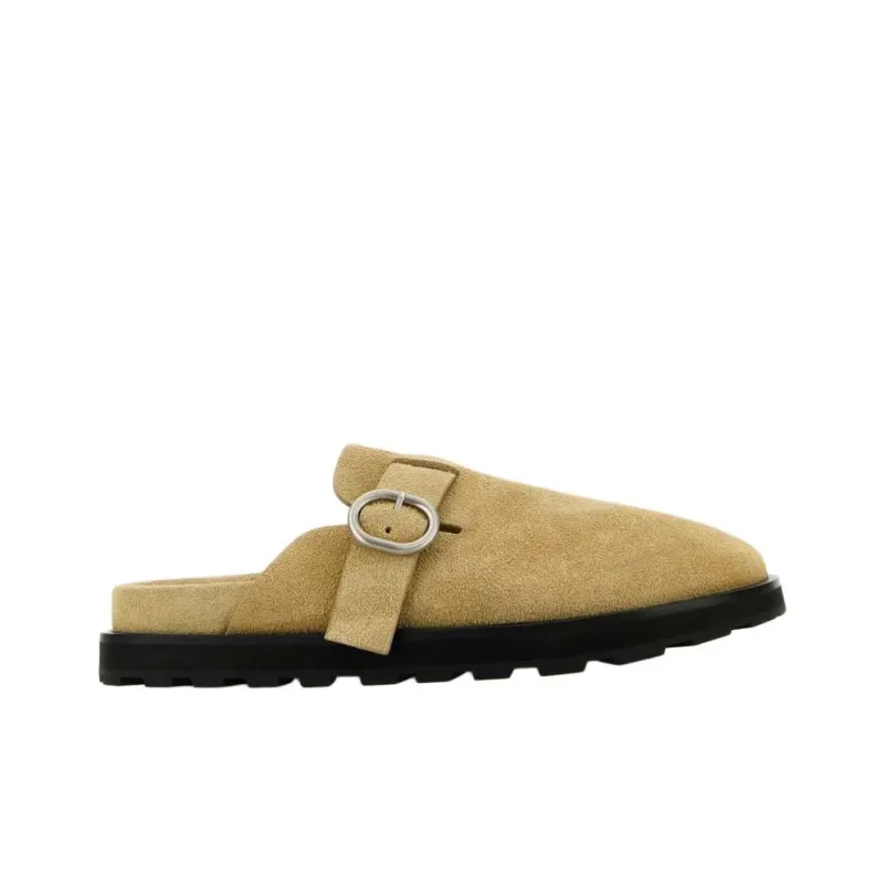 JIL SANDER Wrap toe Slippers Men's Light Brown-1