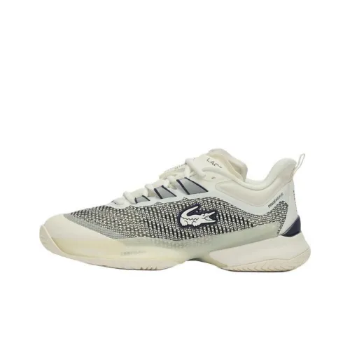 LACOSTE Abrasion Resistant Low Top Tennis Shoes Women's