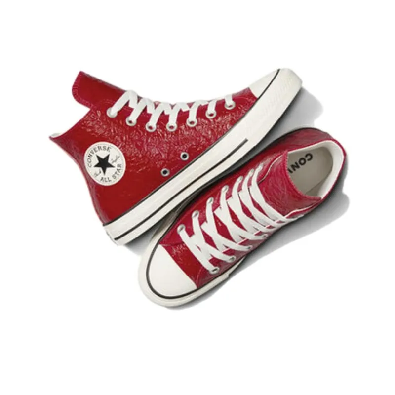 Converse Women's Chuck Taylor All Star High 'Crinkled Leather Days Ahead' Women's-3