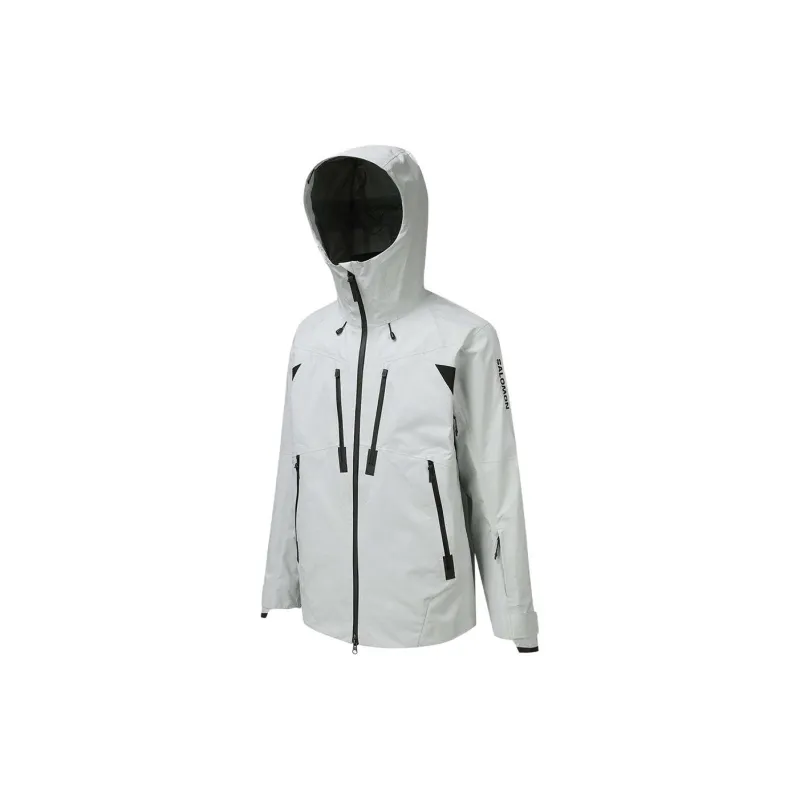 SALOMON Jackets Coats Men's Silver-3