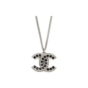 CHANEL 2015 Cc Rhinestone Necklace