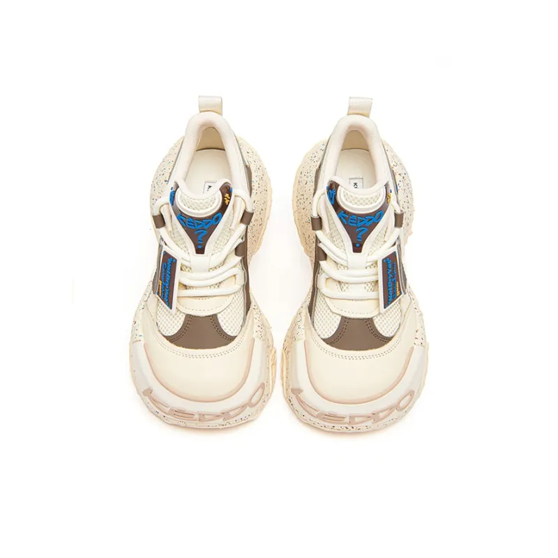 KEDDO Paint Unset 2nd Generation Height Increasing Breathable Low-Top Casual Shoes Women's-9