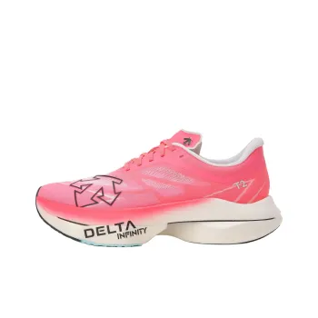 DESCENTE Anti Slip Wear Resistant Low Top Running Shoes Unisex Pink