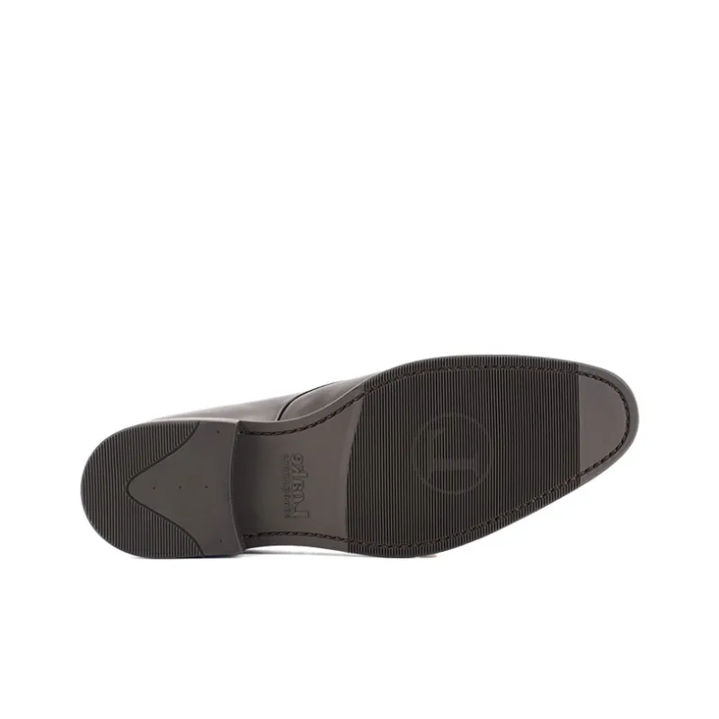 LOAKE Dress Shoes Men's Black/Dark Brown-7