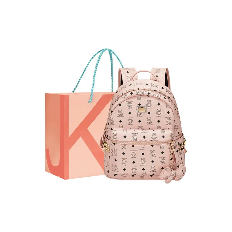 JANE KLAIN Synthetic Leather Backpack Tubas Women's Multicolor-9