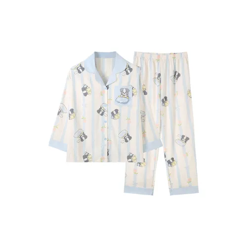 Sleeping Beauty Pajama Set Women's Multicolor
