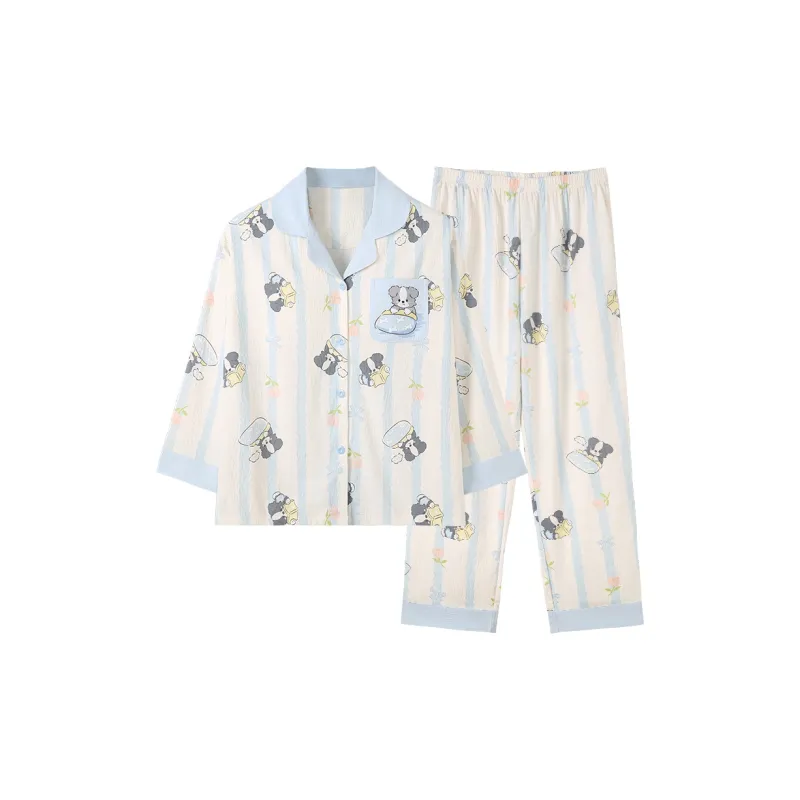 Sleeping Beauty Pajama Set Women's Multicolor-0