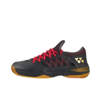 YONEX POWER CUSHION COMFORT Anti Slip Wear Resistant Low Top Badminton Shoes Men's Black Red