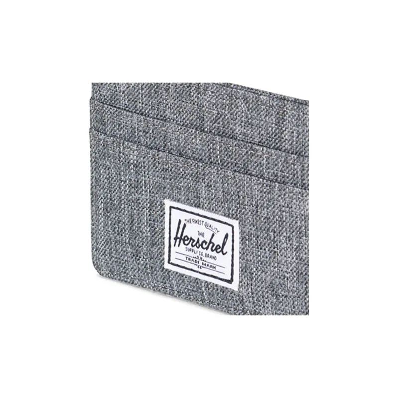 Herschel Polyester Coin Purse, Wallet, Card Holder Unisex Charlie Gray-4