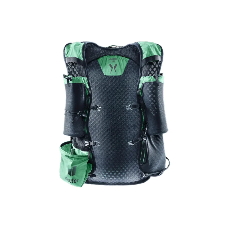 DEUTER Recycled Fabric Outdoor Hiking Bag Backpack Women's Green-4