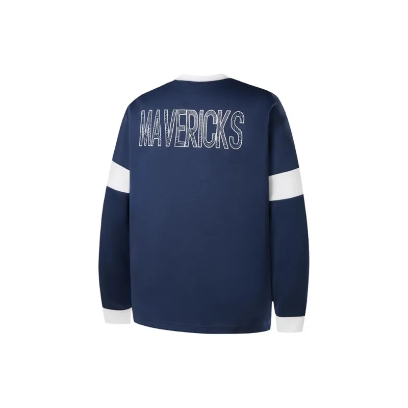 NBA Maverick T Shirt Unisex Navy Blue-1