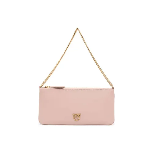 PINKO Goatskin Handbag, Shoulder Bag Women's Pink