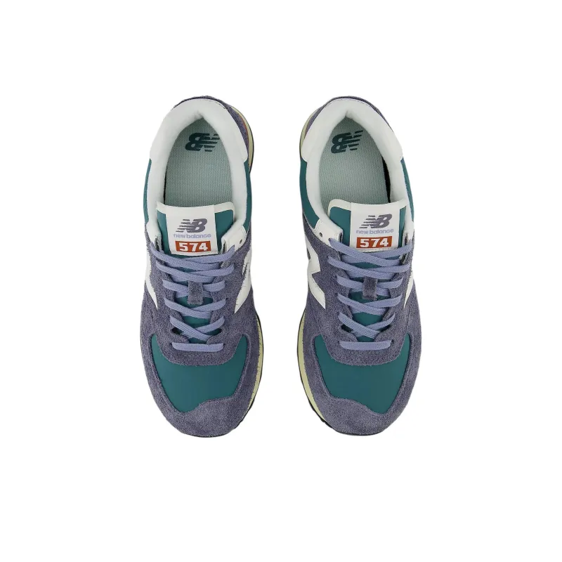 New Balance 574 Dark Arctic Grey Sea Salt-2