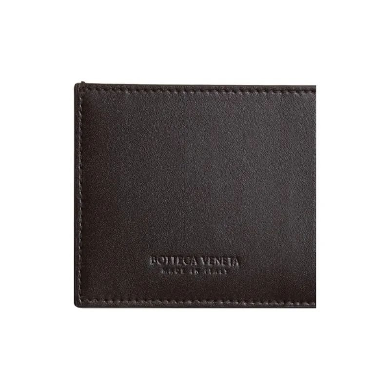 Bottega Veneta Leather, Calfskin Card Holder Men's FONDANT-3