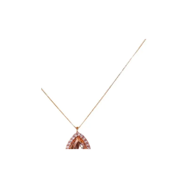 Givenchy Faux Crystal Necklaces Women's Rose Gold-1