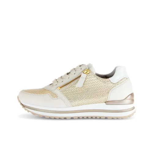 Gabor Comfort Slip Resistant Low Top Casual shoes Hays Women's Beige Gold