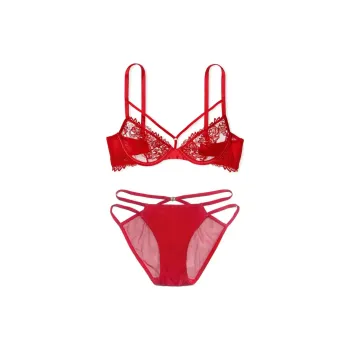 Victoria's Secret Underwear Set Women's Red