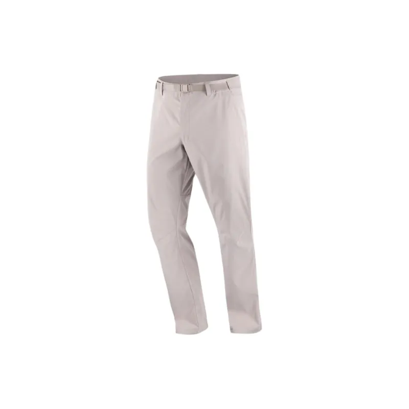 SALOMON OUTERPATH BASE PANTS M Knitted Sports Pants Men's Ethereal Brown-0
