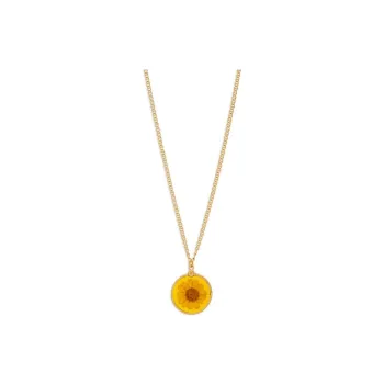 A.P.C Flower Pendant Necklace