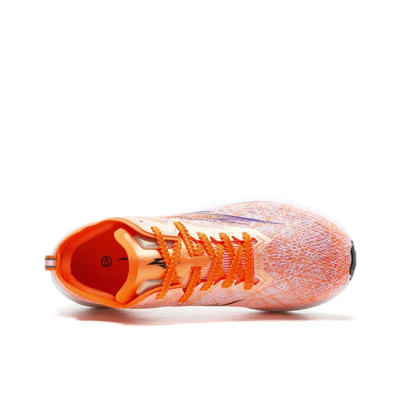 Dynamic Power Running Shoes Unisex Low Top Vibrant Orange-2