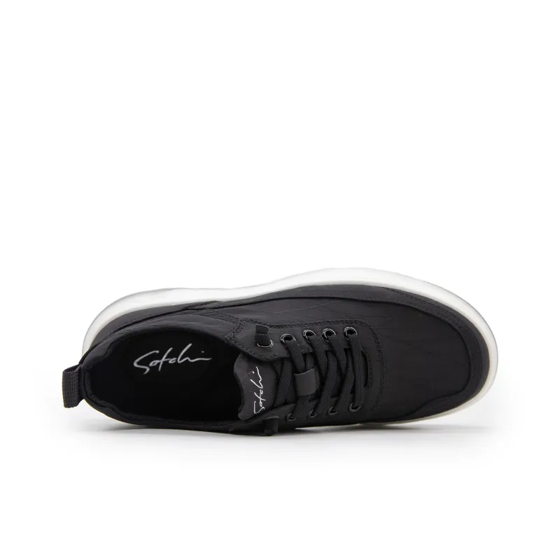 Satchi Slip Resistant Low Top Casual Shoes Men's Black-4